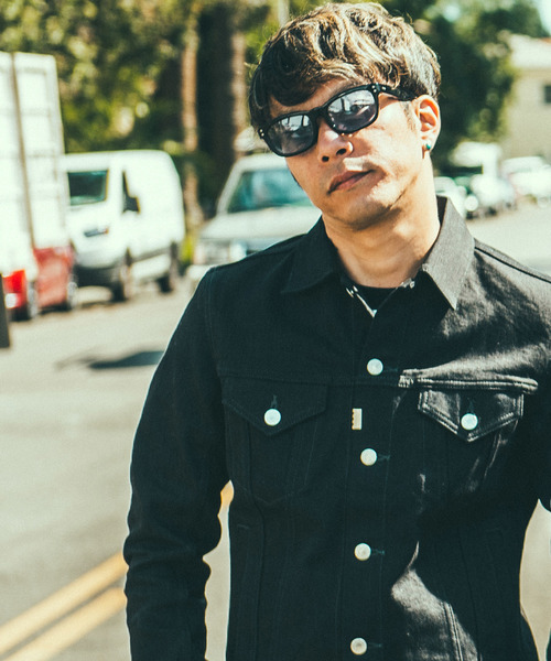 CRIMIE（クライミー）の「BORN FREE BLACK STRETCH DENIM JACKET