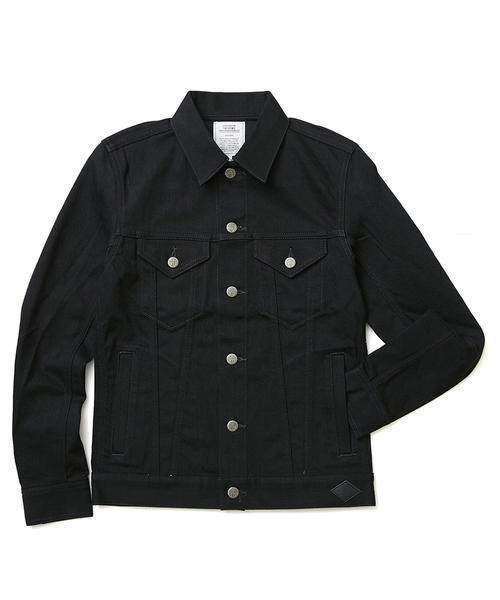 CRIMIE(クライミー)の「BORN FREE BLACK STRETCH DENIM JACKET(デニムジャケット・メンズ・ブラック・SMALL/MEDIUM/LARGE/X-LARGE/XX-LARGE/X-SMALL)」の4枚目の写真
