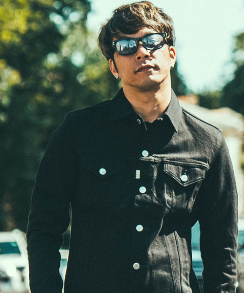 CRIMIE（クライミー）の「BORN FREE BLACK STRETCH DENIM JACKET