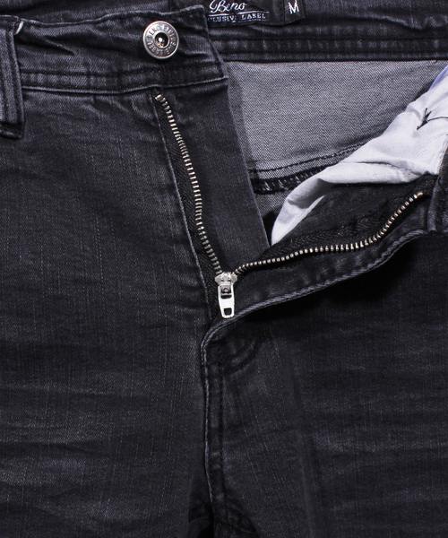 ８(eight)（エイト）の「ライン スキニーデニム ジーンズ 細身（デニムパンツ・メンズ・ブラック/ブルー/インディゴブルー/ケミカルウォッシュ・MEDIUM/LARGE）」の22枚目の写真