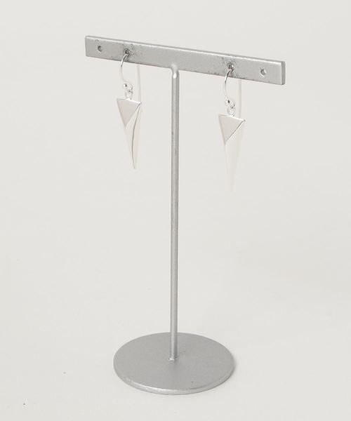 TONE SELECT GOODS（トーンセレクトグッズ）の「【925 SILVER ACC】スタッズフックピアスSV925(OG)（ピアス（両耳用）・レディース・シルバー/ゴールド・FREE）」の4枚目の写真