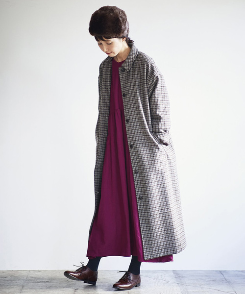 Sunny clouds（サニークラウズ）の「ＳＵＮＮＹ　ＣＬＯＵＤＳ　ｆｅａｔ．Ｓｈｕｔｔｌｅ　Ｎｏｔｅｓ　ｋａｚｕｍｉのワイドステンカラーコート　＜レディース＞（ステンカラーコート・レディース・グレー・NM/MEDIUM/LARGE/X-LARGE/XX-LARGE）」の15枚目の写真