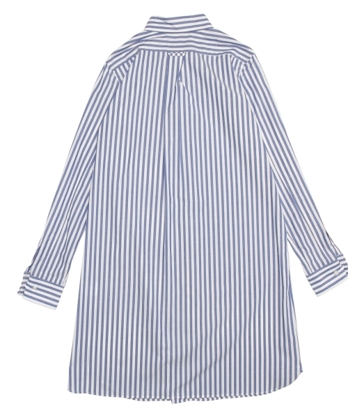 BEAMS BOY（ビームスボーイ）の「BEAMS BOY / NEW ストライプ B.Dシャツワンピース（ワンピース・レディース・グレー/ネイビー・ONE SIZE）」の16枚目の写真