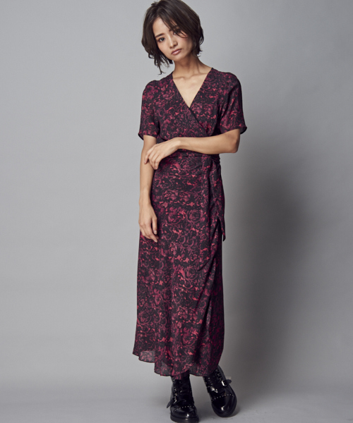 All saints seeta rosey dress Clearance