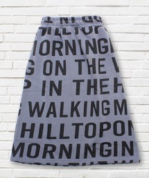 THE CASUAL（カジュアル）の「裏起毛 プリント ロングスカート キッズ（スカート）」