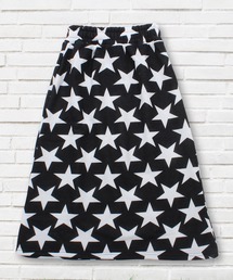 THE CASUAL（カジュアル）の「裏起毛 プリント ロングスカート キッズ（スカート）」