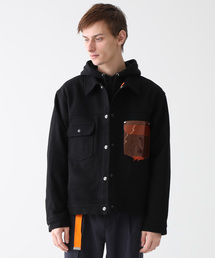 MYne | 【MYne】Clear pocket trucker jacket(その他アウター)
