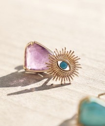 チャイハネ | 【チャイハネ】バースデーストーンアシンメトリーピアス(ピアス（両耳用）)