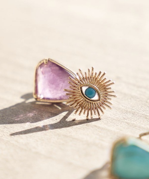 チャイハネ（チャイハネ）の「【チャイハネ】バースデーストーンアシンメトリーピアス（ピアス（両耳用）・レディース・その他1/その他2/その他3/その他4/その他5/その他6/その他7/その他8/その他9/その他10/その他11/その他12・FREE）」の3枚目の写真