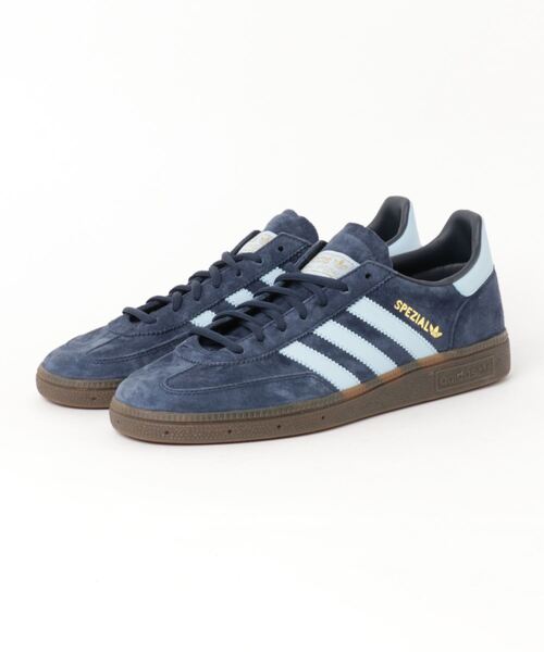 adidas(アディダス)の「HANDBALL SPZL BD7633(スニーカー・メンズ・ブルー系その他・26.5cm/27.5cm/28.5cm/26.0cm/27.0cm/28.0cm/29.0cm/23.5cm/25.0cm/23.0cm/24.5cm/24.0cm/30.0cm/25.5cm/22.0cm/22.5cm)」の3枚目の写真