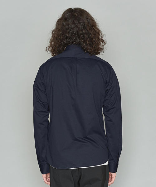 BEAUTY&YOUTH UNITED ARROWS（ビューティーアンドユースユナイテッドアローズ）の「BY カット シャンブレー ボタンダウン シャツ（シャツ/ブラウス・メンズ・ホワイト/その他1/コバルトブルー/ネイビー・X-LARGE/SMALL/LARGE/X-SMALL/MEDIUM）」の5枚目の写真