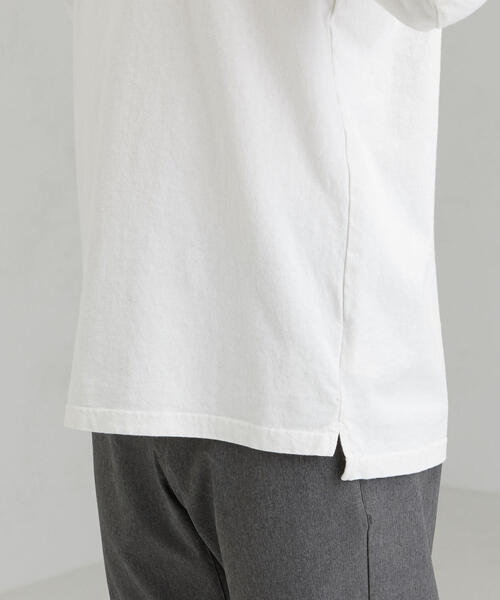 green label relaxing(グリーンレーベルリラクシング)の「SC GLR SLD ラグラン クルー Tシャツ(Tシャツ/カットソー・メンズ・ブラック/ケリー/オフホワイト・LARGE/MEDIUM/SMALL)」の6枚目の写真