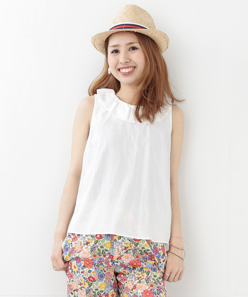 Ray BEAMS（レイビームス）の「○Ray BEAMS / リボン 中折れハット（ハット・レディース・ナチュラル/ブラウン・ONE SIZE）」の13枚目の写真