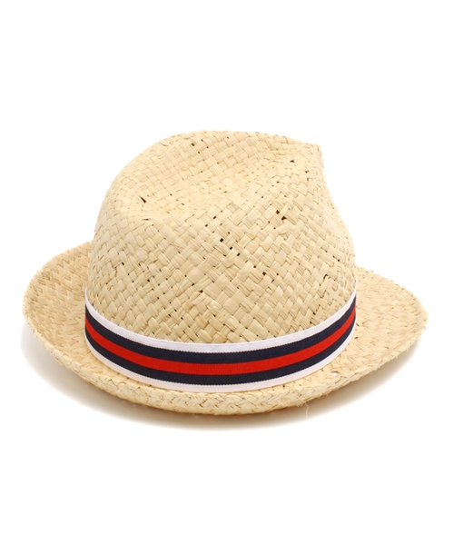 Ray BEAMS（レイビームス）の「○Ray BEAMS / リボン 中折れハット（ハット・レディース・ナチュラル/ブラウン・ONE SIZE）」の4枚目の写真