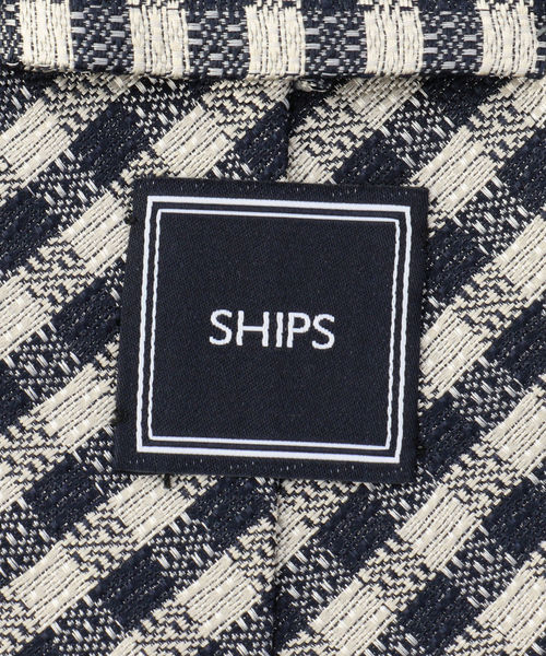 SHIPS（シップス）の「SD: ジャガード シェパード ネクタイ（ネクタイ・メンズ・ネイビー/ブラウン/グリーン/ワイン・3）」の6枚目の写真