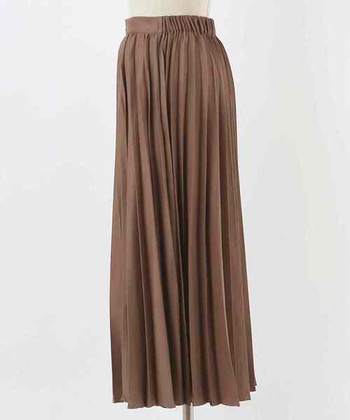 one after another NICE CLAUP（ワンアフターアナザーナイスクラップ）の「幅広プリーツスカート（スカート・レディース・ピンク/オレンジ/アイボリー/モカ・FREE）」の10枚目の写真