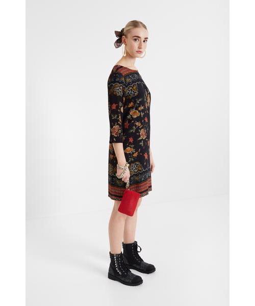 Desigual(デシグアル)の「ワンピース スリーブ PRAGA(ワンピース・レディース・ブラック・S/M/L/2L/3L/4L)」の4枚目の写真
