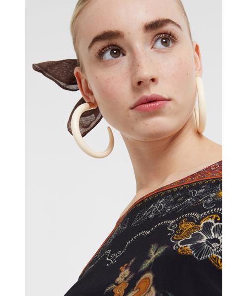 Desigual(デシグアル)の「ワンピース スリーブ PRAGA(ワンピース・レディース・ブラック・S/M/L/2L/3L/4L)」の7枚目の写真