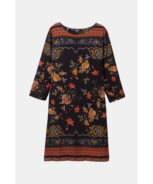 Desigual(デシグアル)の「ワンピース スリーブ PRAGA(ワンピース・レディース・ブラック・S/M/L/2L/3L/4L)」の9枚目の写真
