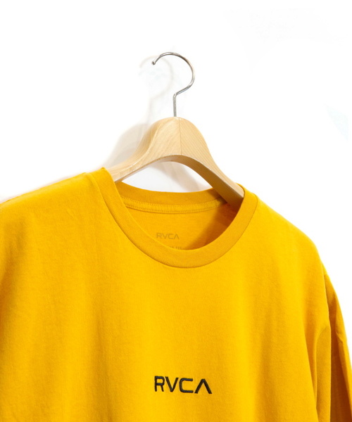 RVCA（ルーカ）の「RVCA SMALL LOGO Tシャツ（Tシャツ/カットソー・メンズ・ホワイト/ブラック/レッド/マスタード・M/L）」の9枚目の写真