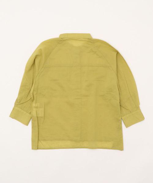 LOWRYS FARM(ローリーズファーム)の「CPOシャツ 844043(シャツ/ブラウス・キッズ・ブラウン/イエロー/アイボリー・110/120/130)」の4枚目の写真