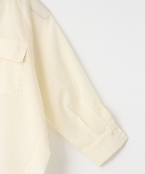 LOWRYS FARM(ローリーズファーム)の「CPOシャツ 844043(シャツ/ブラウス・キッズ・ブラウン/イエロー/アイボリー・110/120/130)」の16枚目の写真