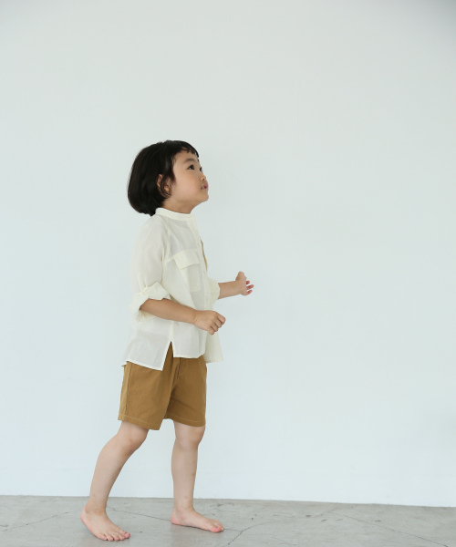 LOWRYS FARM(ローリーズファーム)の「CPOシャツ 844043(シャツ/ブラウス・キッズ・ブラウン/イエロー/アイボリー・110/120/130)」の10枚目の写真