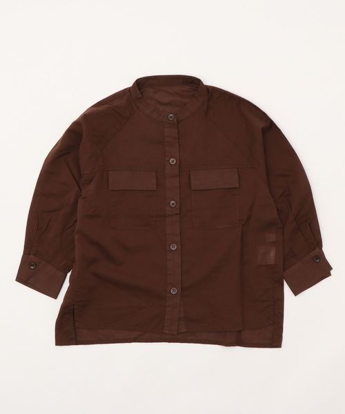 LOWRYS FARM(ローリーズファーム)の「CPOシャツ 844043(シャツ/ブラウス・キッズ・ブラウン/イエロー/アイボリー・110/120/130)」の6枚目の写真