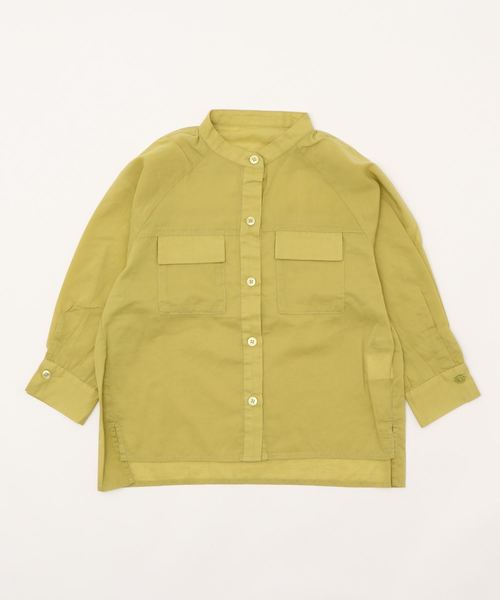 LOWRYS FARM(ローリーズファーム)の「CPOシャツ 844043(シャツ/ブラウス・キッズ・ブラウン/イエロー/アイボリー・110/120/130)」の5枚目の写真