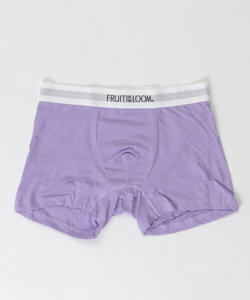 FRUIT OF THE LOOM（フルーツオブザルーム）の「【FRUIT OF THE LOOM】フルーツオブザルーム　ボクサーパンツ　無地（ボクサーパンツ・メンズ・チャコールグレー/ブラック/ネイビー/ブラウン/カーキ/イエロー/インディゴブルー/ミント/ラベンダー/杢グレー/グレー系その他/グリーン系その他/バイオレット/ピンク系その他/オレンジ/パープル/オリーブ/レッド・LL/M/L）」の13枚目の写真
