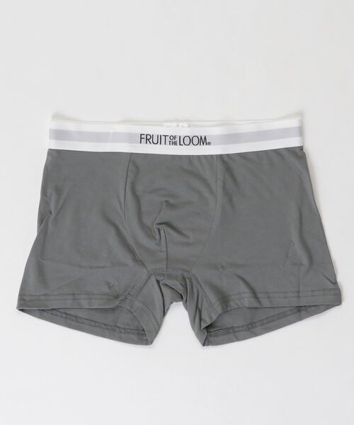 FRUIT OF THE LOOM（フルーツオブザルーム）の「【FRUIT OF THE LOOM】フルーツオブザルーム　ボクサーパンツ　無地（ボクサーパンツ・メンズ・チャコールグレー/ブラック/ネイビー/ブラウン/カーキ/イエロー/インディゴブルー/ミント/ラベンダー/杢グレー/グレー系その他/グリーン系その他/バイオレット/ピンク系その他/オレンジ/パープル/オリーブ/レッド・LL/M/L）」の4枚目の写真