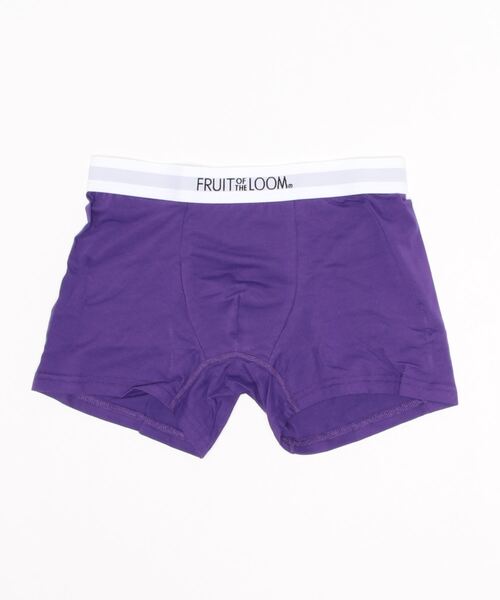 FRUIT OF THE LOOM（フルーツオブザルーム）の「【FRUIT OF THE LOOM】フルーツオブザルーム　ボクサーパンツ　無地（ボクサーパンツ・メンズ・チャコールグレー/ブラック/ネイビー/ブラウン/カーキ/イエロー/インディゴブルー/ミント/ラベンダー/杢グレー/グレー系その他/グリーン系その他/バイオレット/ピンク系その他/オレンジ/パープル/オリーブ/レッド・LL/M/L）」の12枚目の写真