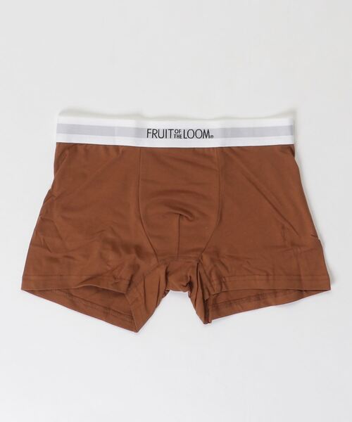 FRUIT OF THE LOOM（フルーツオブザルーム）の「【FRUIT OF THE LOOM】フルーツオブザルーム　ボクサーパンツ　無地（ボクサーパンツ・メンズ・チャコールグレー/ブラック/ネイビー/ブラウン/カーキ/イエロー/インディゴブルー/ミント/ラベンダー/杢グレー/グレー系その他/グリーン系その他/バイオレット/ピンク系その他/オレンジ/パープル/オリーブ/レッド・LL/M/L）」の5枚目の写真