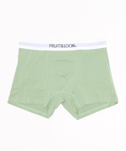 FRUIT OF THE LOOM（フルーツオブザルーム）の「【FRUIT OF THE LOOM】フルーツオブザルーム　ボクサーパンツ　無地（ボクサーパンツ・メンズ・チャコールグレー/ブラック/ネイビー/ブラウン/カーキ/イエロー/インディゴブルー/ミント/ラベンダー/杢グレー/グレー系その他/グリーン系その他/バイオレット/ピンク系その他/オレンジ/パープル/オリーブ/レッド・LL/M/L）」の6枚目の写真