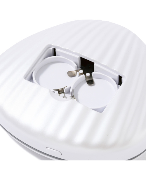 Francfranc（フランフラン）の「ラグーナ LED コンパクトミラー ホワイト（手鏡/メイクミラー・レディース・ホワイト・FREE）」の5枚目の写真