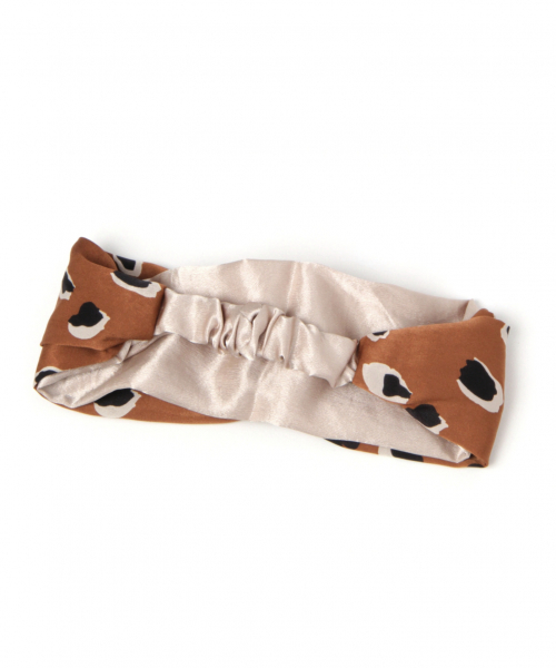 GLOBAL WORK（グローバルワーク）の「ガラターバンFW/856087（ヘアバンド・レディース・ホワイト/ブラウン/ネイビー/ダークブルー・FREE）」の6枚目の写真