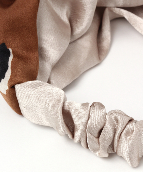 GLOBAL WORK（グローバルワーク）の「ガラターバンFW/856087（ヘアバンド・レディース・ホワイト/ブラウン/ネイビー/ダークブルー・FREE）」の8枚目の写真