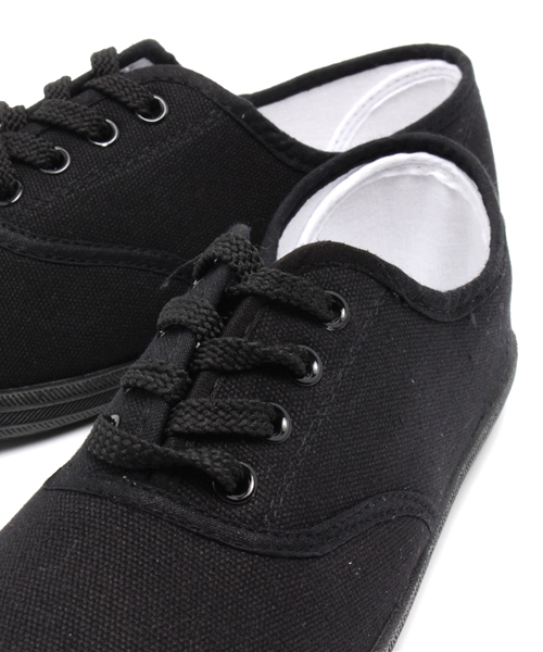 WEGO（ウィゴー）の「WEGO/キャンバススニーカー（スニーカー・レディース・ホワイト/ブラック/グリーン/パープル/ピンク/ダークグリーン/ネイビー/ワイン・23.5/24.5）」の13枚目の写真