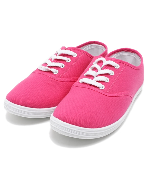 WEGO(ウィゴー)の「WEGO/キャンバススニーカー(スニーカー・レディース・ホワイト/ブラック/グリーン/パープル/ピンク/ネイビー/ワイン/ダークグリーン・24.5/23.5)」の22枚目の写真