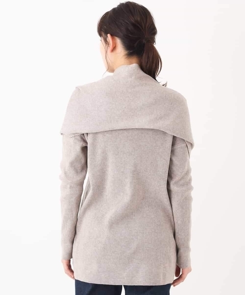 a.v.v（アーヴェヴェ）の「【洗える/WEB限定】ウエストサッシュニット（ニット/セーター・レディース・ベージュ/アイボリー・40/38/42/36/34）」の12枚目の写真