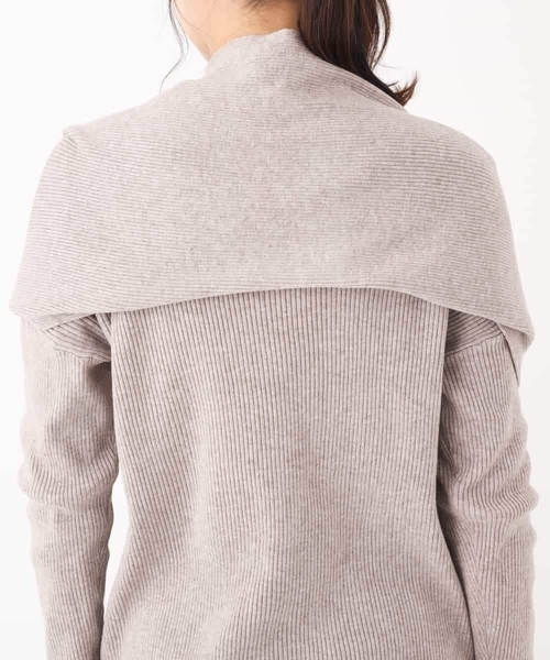 a.v.v（アーヴェヴェ）の「【洗える/WEB限定】ウエストサッシュニット（ニット/セーター・レディース・ベージュ/アイボリー・40/38/42/36/34）」の11枚目の写真