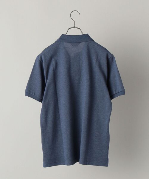 MUNSINGWEAR(マンシングウェア)の「MUNSINGWEAR: 別注 JAPAN MADE 鬼カノコ ポロシャツ (インディゴカラー)(ポロシャツ・メンズ・ブルー・MEDIUM/X-LARGE/LARGE/SMALL)」の2枚目の写真