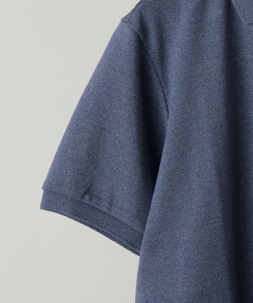MUNSINGWEAR(マンシングウェア)の「MUNSINGWEAR: 別注 JAPAN MADE 鬼カノコ ポロシャツ (インディゴカラー)(ポロシャツ・メンズ・ブルー・MEDIUM/X-LARGE/LARGE/SMALL)」の4枚目の写真