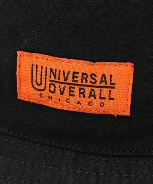 UNIVERSAL OVERALL(ユニバーサルオーバーオール)の「【UNIVERSAL OVERALL(ユニバーサルオーバーオール)】別注ヘリンボーンバケットハット(ハット・メンズ・ブラック/ベージュ/クリアブルー・FREE)」の12枚目の写真