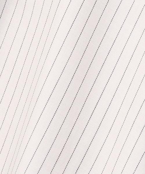 coen(コーエン)の「ウエストマークバンドカラーロングシャツ(シャツ/ブラウス・レディース・ホワイト/ダークグレー/ベージュ・FREE)」の12枚目の写真