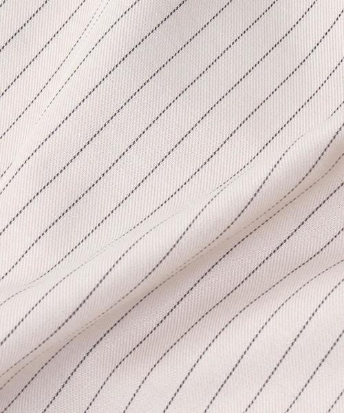 coen(コーエン)の「ウエストマークバンドカラーロングシャツ(シャツ/ブラウス・レディース・ホワイト/ダークグレー/ベージュ・FREE)」の22枚目の写真