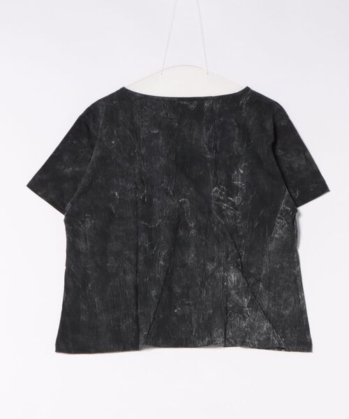 チャイハネ（チャイハネ）の「【チャイハネ】yul アシッドウォッシュTシャツ（Tシャツ/カットソー・レディース・ブラック/ブルー/ダークブルー/グレー/マスタード/オレンジ/ワイン・FREE）」の9枚目の写真