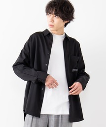 WEGO | WEGO/ロゴプリントビッグシルエットシャツ(シャツ/ブラウス)