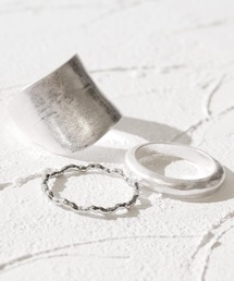 florist | 4種展開つや消しボールド3セットリング(リング)