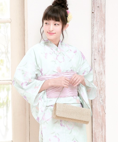 bonheur saisons(ボヌールセゾン)の「選べるレディース浴衣2点セット (浴衣+帯)(浴衣・レディース・ホワイト系その他/ブルー系その他/ピンク系その他/ホワイト系その他2/ブルー系その他2/ブルー系その他3/ブルー系その他4/ピンク系その他2/ホワイト×ピンク/ホワイト系その他3/ホワイト×ブルー/マルチ/ブルー系/アイボリー系/スカイブルー系/ライトブルー/キナリ/ライトグリーン系/ネイビー系1/アイボリー系1/スカイブルー系1/ネイビー系/ネイビー系2/ホワイト系/パープル系/ホワイト系1/ネイビー系3・FREE)」の18枚目の写真